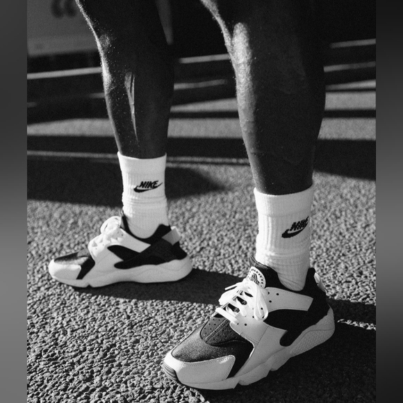 Nike Air Huarache Run OG Orca White Black Oreo DD1068-001 Men's ( NEW ) - Picture 4 of 6